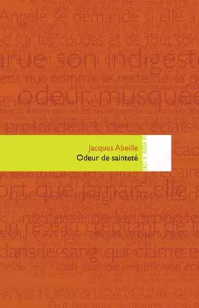 Couverture du produit · Odeur de sainteté