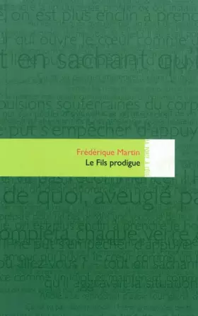 Couverture du produit · Le Fils prodigue