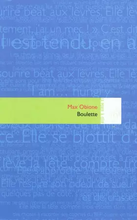 Couverture du produit · Boulette