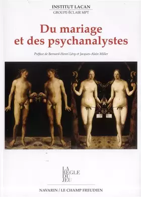 Couverture du produit · Du mariage et des psychanalystes