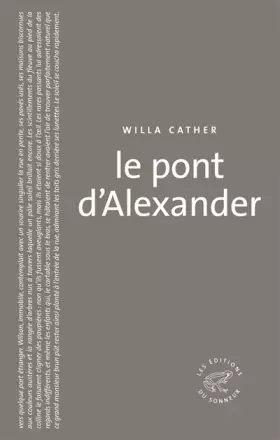 Couverture du produit · Le Pont d'Alexander