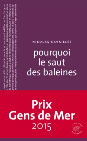 Couverture du produit · Pourquoi le saut des baleines