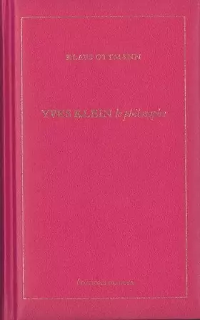 Couverture du produit · Yves Klein le philosophe