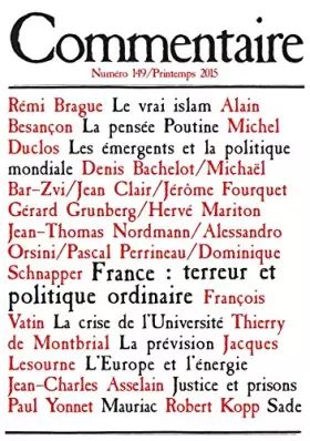 Couverture du produit · Commentaire 149