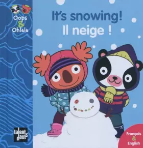 Couverture du produit · It's snowing ! Il neige !