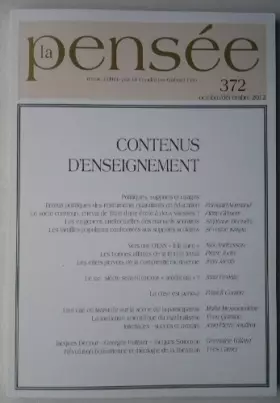 Couverture du produit · La Pensée N°372