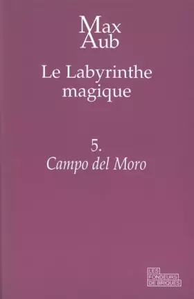 Couverture du produit · Campo del Moro