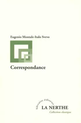 Couverture du produit · Correspondance