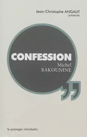 Couverture du produit · Confession