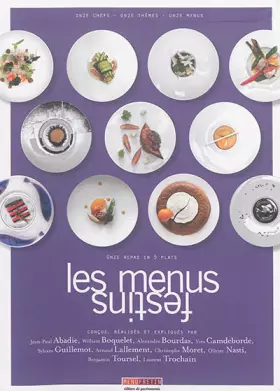 Couverture du produit · Les menus festins