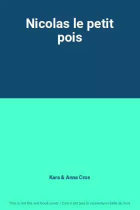 Couverture du produit · Nicolas le petit pois
