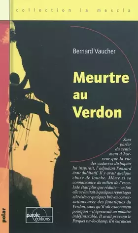 Couverture du produit · Meurtre au Verdon