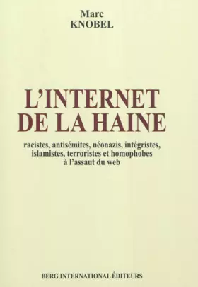 Couverture du produit · internet de la haine