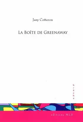 Couverture du produit · La Boite de Greenaway