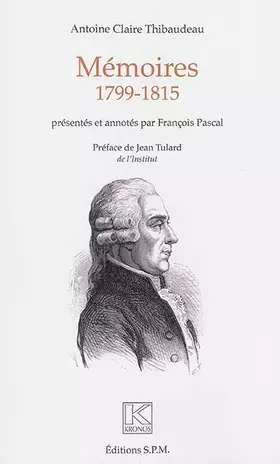 Couverture du produit · Mémoires 1799-1815