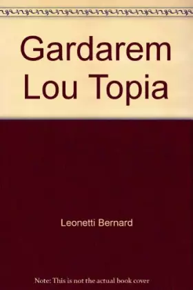 Couverture du produit · Gardarem Lou Topia