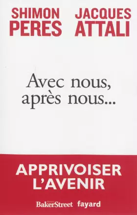 Couverture du produit · Avec nous, après nous...