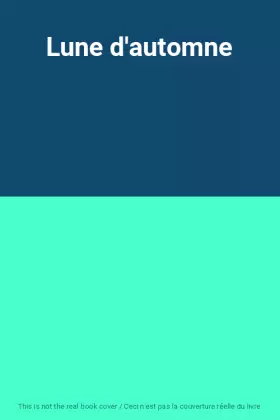 Couverture du produit · Lune d'automne