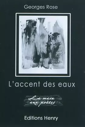 Couverture du produit · L'accent des eaux
