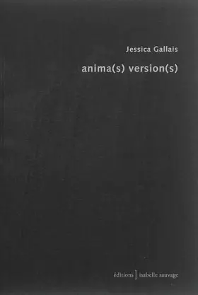 Couverture du produit · Anima(s) version(s)