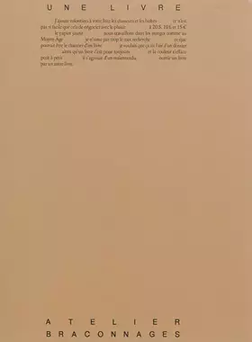 Couverture du produit · Une livre