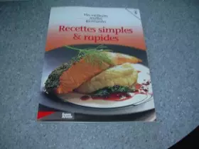 Couverture du produit · RECETTES SIMPLES ET RAPIDES 3