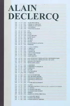Couverture du produit · Alain Declercq