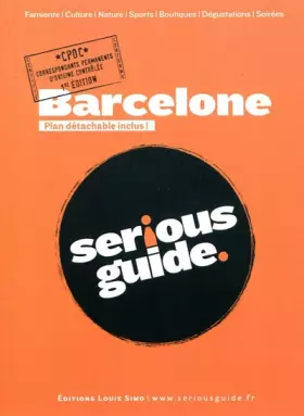 Couverture du produit · Barcelone
