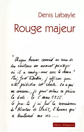 Couverture du produit · ROUGE MAJEUR