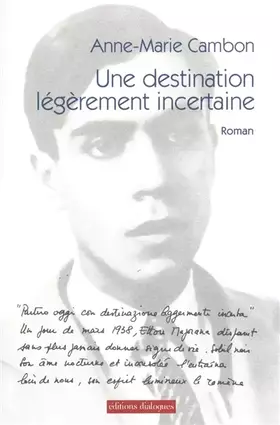 Couverture du produit · DESTINATION LEGEREMENT INCERTA