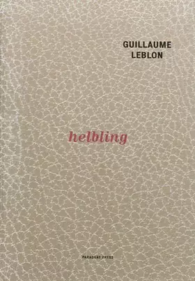 Couverture du produit · Helbling