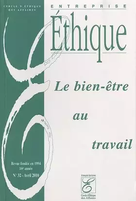 Couverture du produit · N° 32 Le bien-être au travail