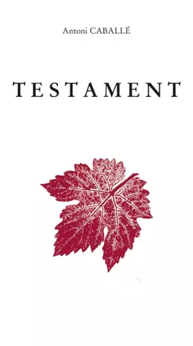 Couverture du produit · Testament