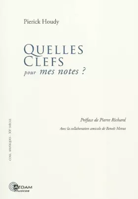 Couverture du produit · Quelles clefs pour mes notes ?