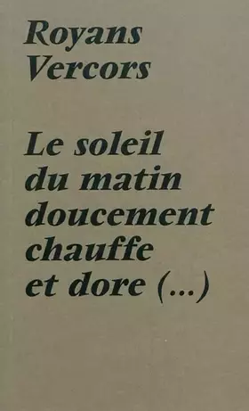 Couverture du produit · Royans Vercors été