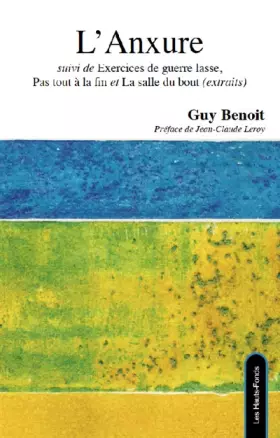 Couverture du produit · L'anxure