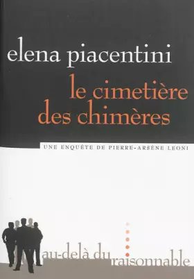 Couverture du produit · Le cimetière des chimères