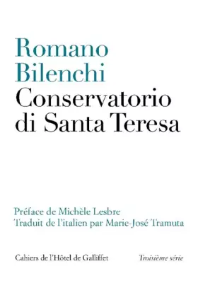 Couverture du produit · Conservatorio di Santa Teresa