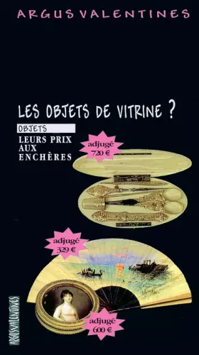 Couverture du produit · Combien ça cote : Les objets de vitrine