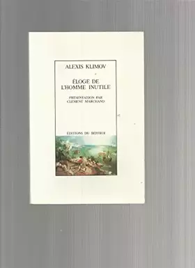 Couverture du produit · Eloge de l'homme inutile