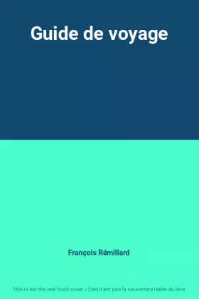 Couverture du produit · Guide de voyage