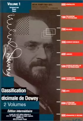 Couverture du produit · Classification décimale Dewey et Index : 2 volumes