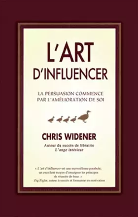 Couverture du produit · L'ART D'INFLUENCER