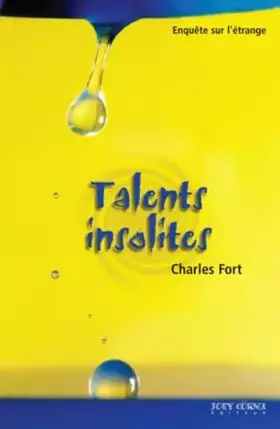 Couverture du produit · Talents insolites