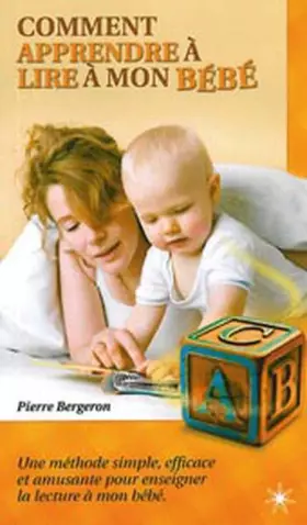 Couverture du produit · Comment apprendre à lire à mon bébé
