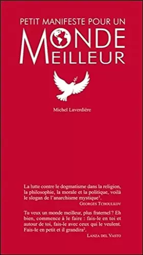 Couverture du produit · Petit manifeste pour un monde meilleur