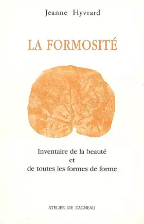 Couverture du produit · La formosite (inventaire de la beaute...)