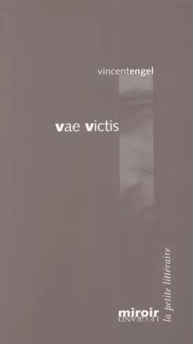 Couverture du produit · Vae victis