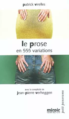 Couverture du produit · Le prose en 555 variations