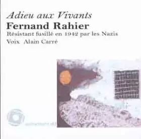Couverture du produit · Adieu aux Vivants